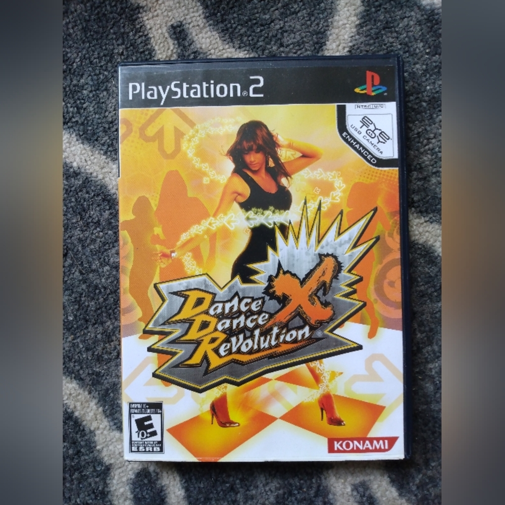 Dance Dance Revolution X Playstation 2 Dvd Game